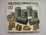  Military Miniatures German Fuel drum set 1:35 Tamiya 35186 
